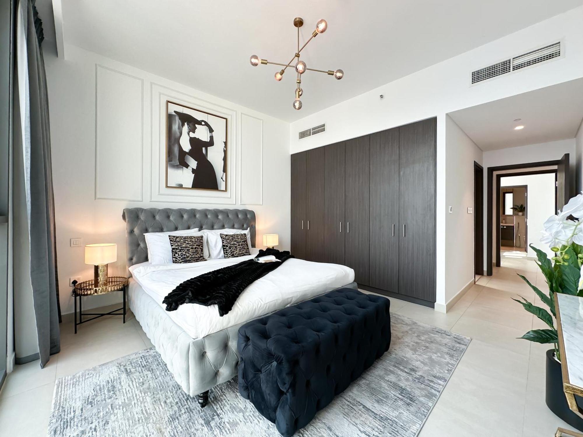 Stylish 2 Bedroom Dior-Inspired Apartment Connected To Dubai Mall Extérieur photo