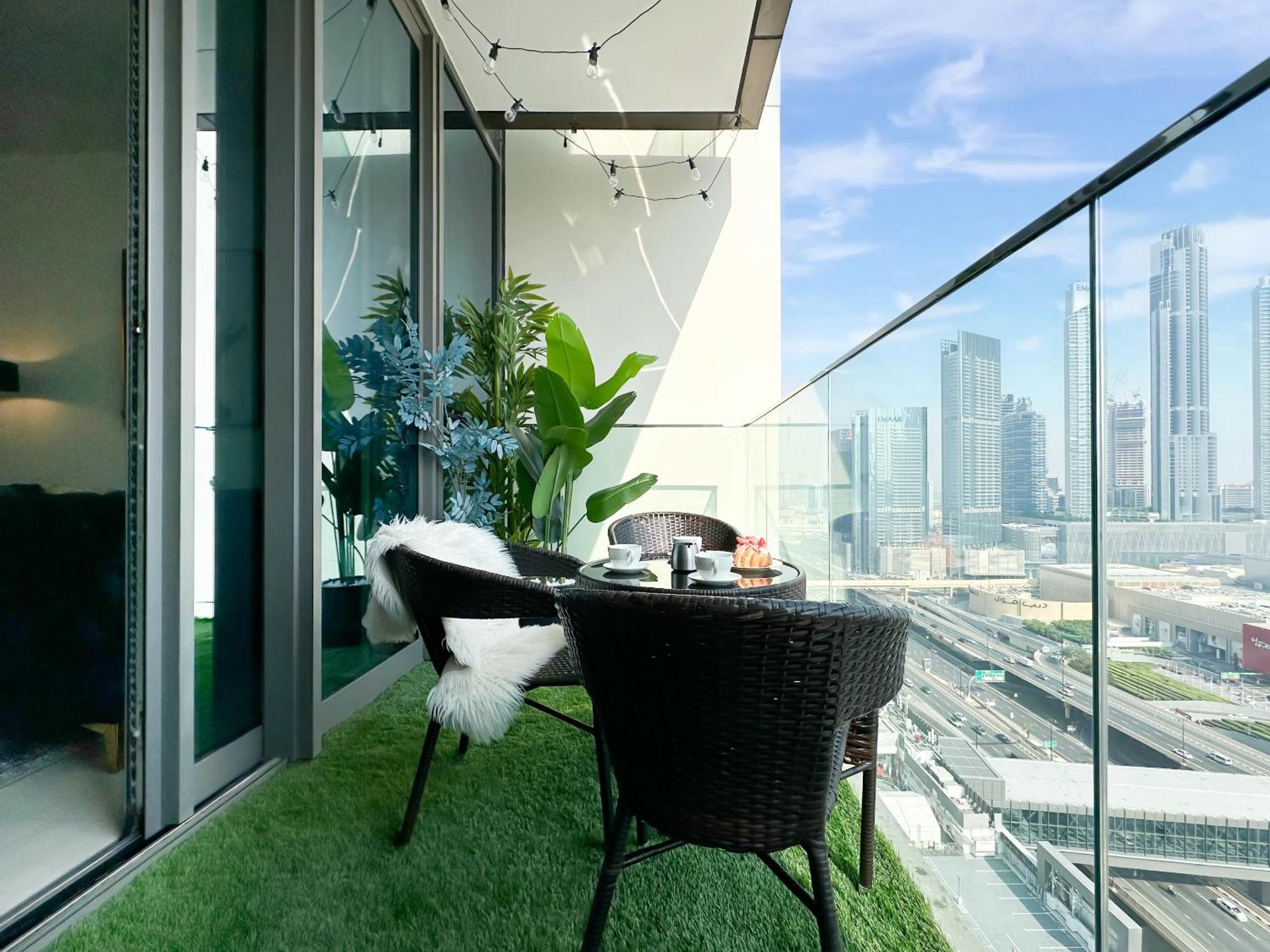 Stylish 2 Bedroom Dior-Inspired Apartment Connected To Dubai Mall Extérieur photo