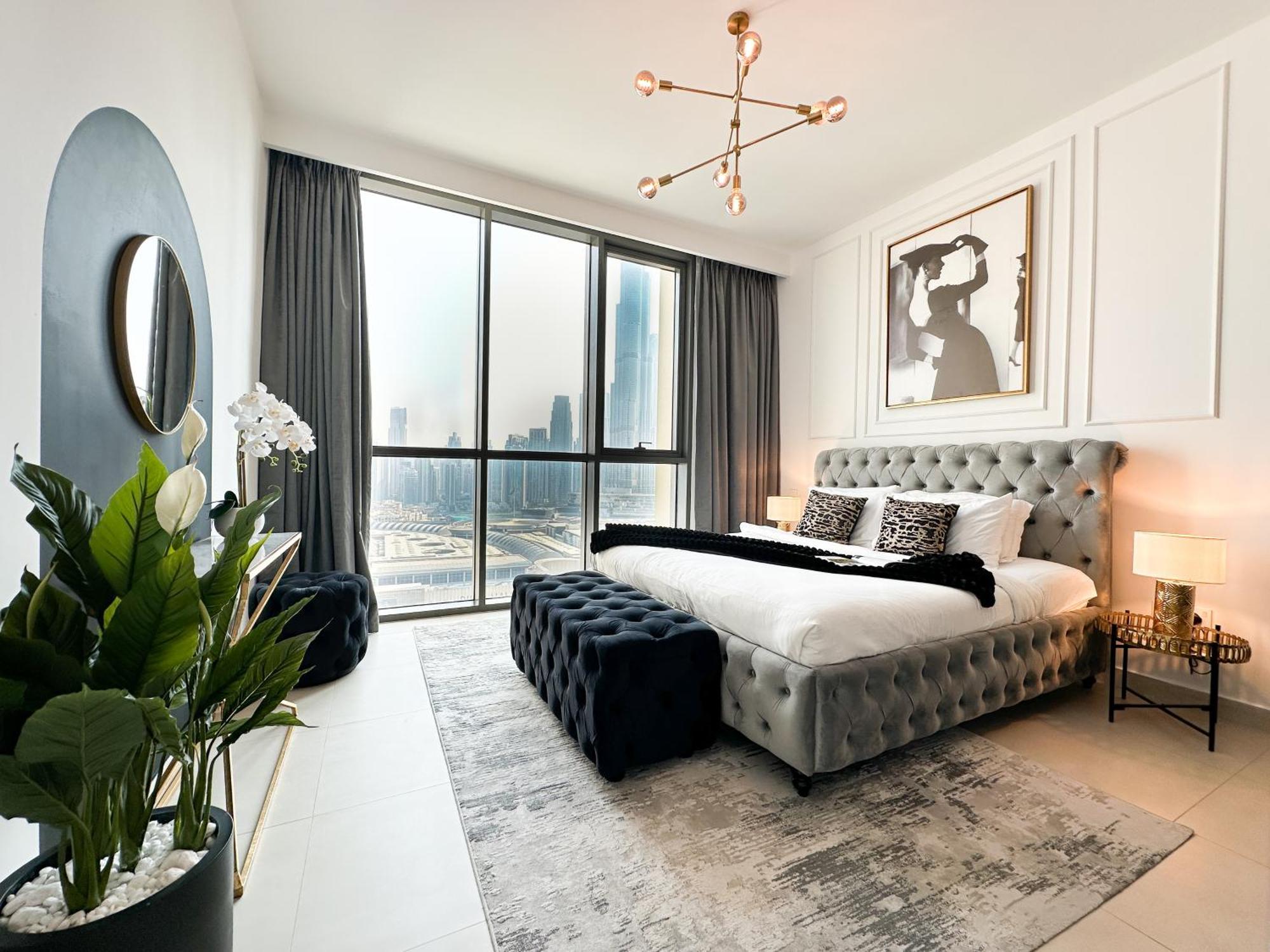 Stylish 2 Bedroom Dior-Inspired Apartment Connected To Dubai Mall Extérieur photo