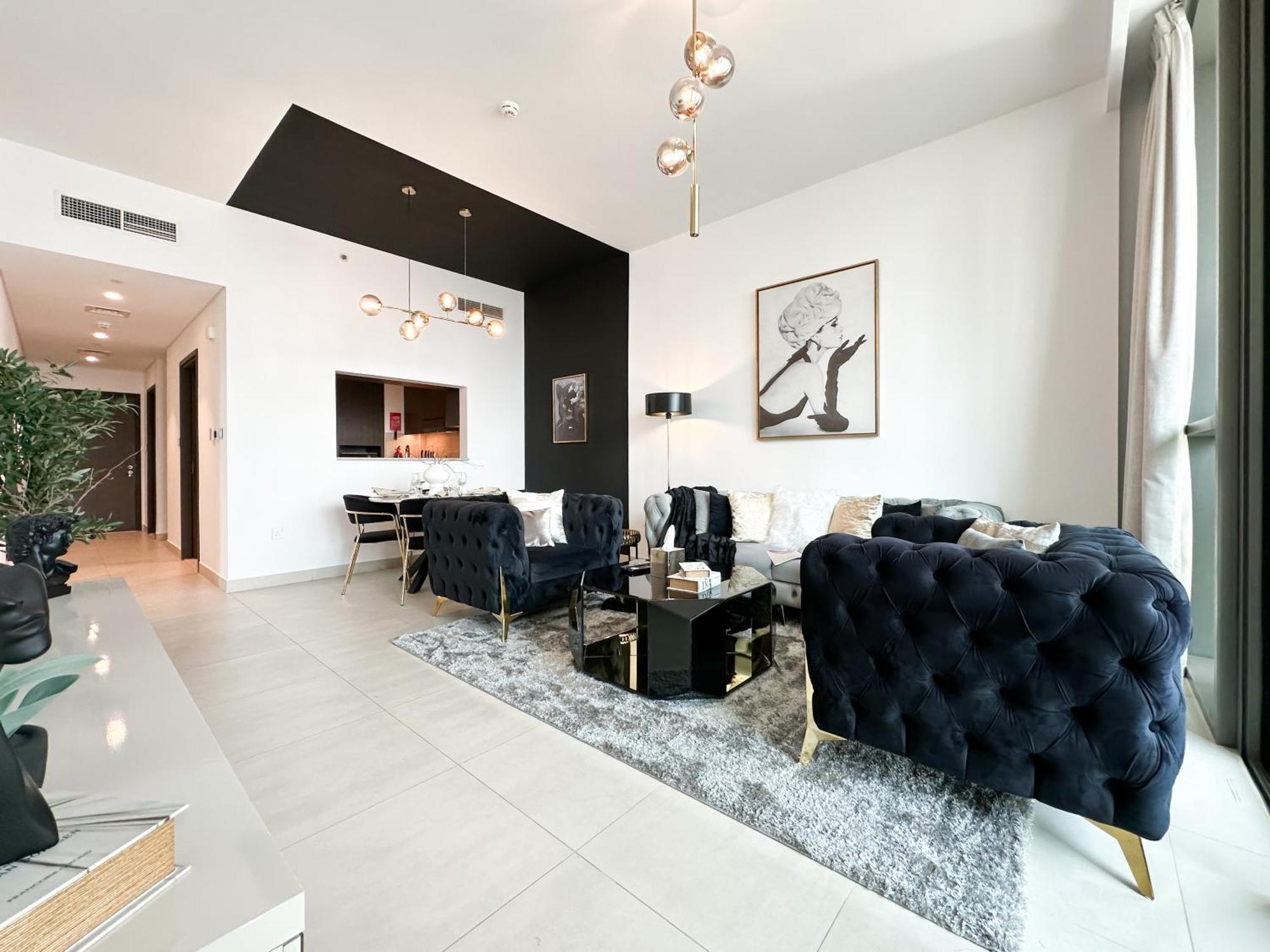 Stylish 2 Bedroom Dior-Inspired Apartment Connected To Dubai Mall Extérieur photo